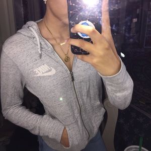 Nike Gym Vintage Zip Up Hoodie